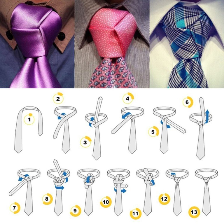 Как завязать галстук узлом элдридж